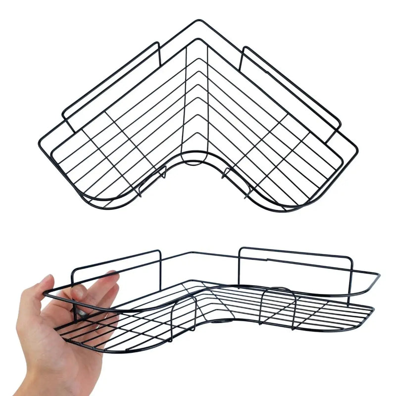 Prateleira de parede moderna e minimalista para banheiro